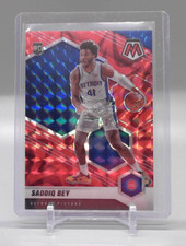 SADDIQ BEY - RED REACTIVE Mosaic Prizm 2020-21 CEREAL BOX EXCLUSIVE RC SP