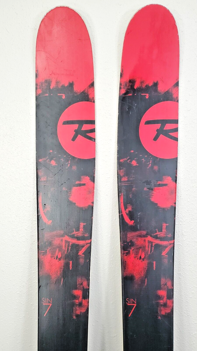 180 cm ROSSIGNOL SIN 7 Powder Turn Rocker All Mountain Skis 180 cm ROSSIGNOL SIN 7 Powder Turn Rocker All Mountain Skis