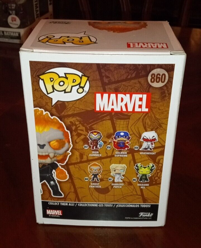 Funko Pop! Vinyl: Ghost Panther #860 - Infinity Warps - NIB - Picture 2 of 5