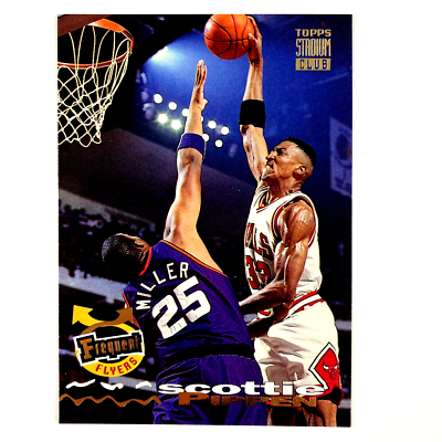 Scottie Pippen 1993-94 Topps Stadium Club #184 NBA HOF Chicago