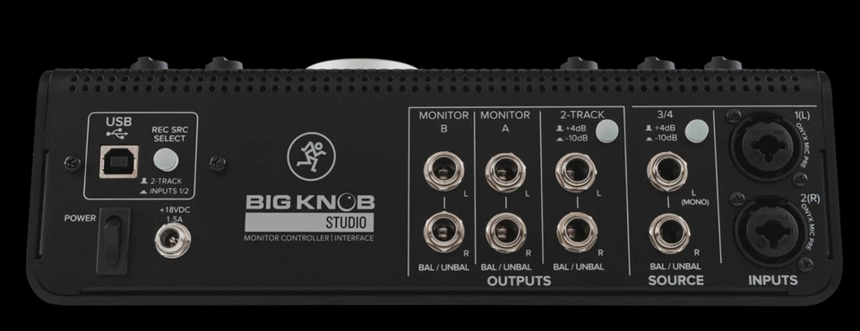 Mackie Big Knob Studio 3x2 Studio Monitor Controller 96kHz USB I/O - Image 2 of 3