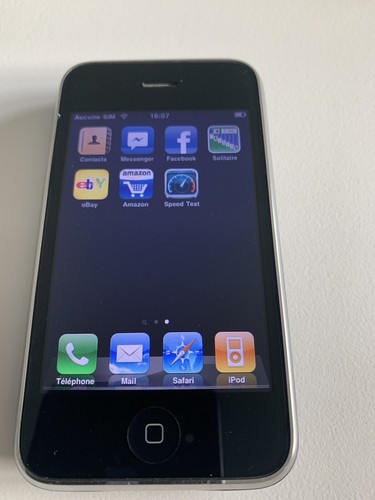 Apple iPhone 3G - 16 Go - Noir (Désimlocké) - Photo 3/19