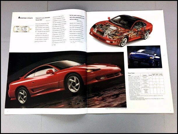 1992 Dodge 24-page Sales Brochure - Daytona Ramcharger Ram Stealth Monaco Colt Foto 2 de 4