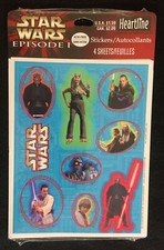 Star Wars Episode 1 Stickers Heartline Autocollants Sheets Scrap Booking Crafts