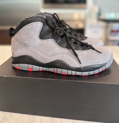 Air Jordan 10 Retro Cool Grey 310805 023 Mens Size 11 | eBay