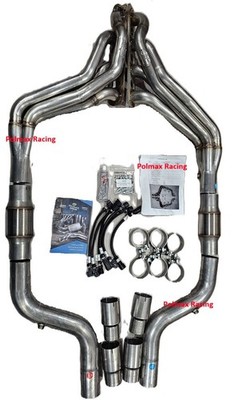 Stainless Power 1-7/8'' long tube headers 2008-23 Charger 5.7 6.1 6.2 6.4 Hemi