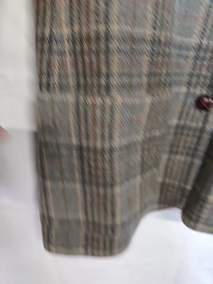 Blazer vintage LL Bean para mujer de lana a cuadros talla 8 inglés campo academia Foto 4 de 4