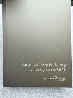Jaeger Lecoultre Master Compressor Diving Chrono GMT Book  Yr  10/2007 & G Paper