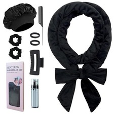Heatless Curls, No Heat Curlers Overnight Heatless Curlers Headband for Women, B