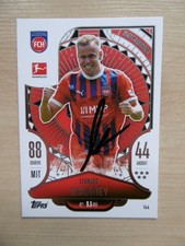 Lennard Maloney autograph signed TC Topps Bundesliga "Heidenheim 2024/25"