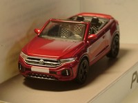 PCX VW T-Roc Cabrio Offen, 2022, Rot Met. - 870601 - 1:87