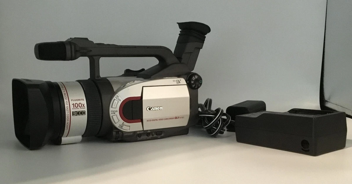 Canon　PV1　MiniDV対応　セット　希少 Canon White Professional Camcorders for sale | eBay
