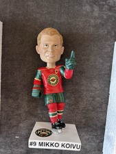 Mikko Koivu Minnesota Wild 25th Anniversary Limited Edition Bobblehead Doll NIB 