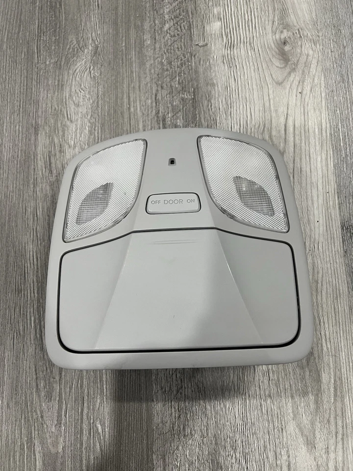 Hyundai Sonata 2011-2014 consola superior gris cúpula mapa lámpara luz OEM Foto 2 de 4