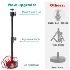 Webcam Tripod Stand with Phone Holder for Logitech C922 C930e