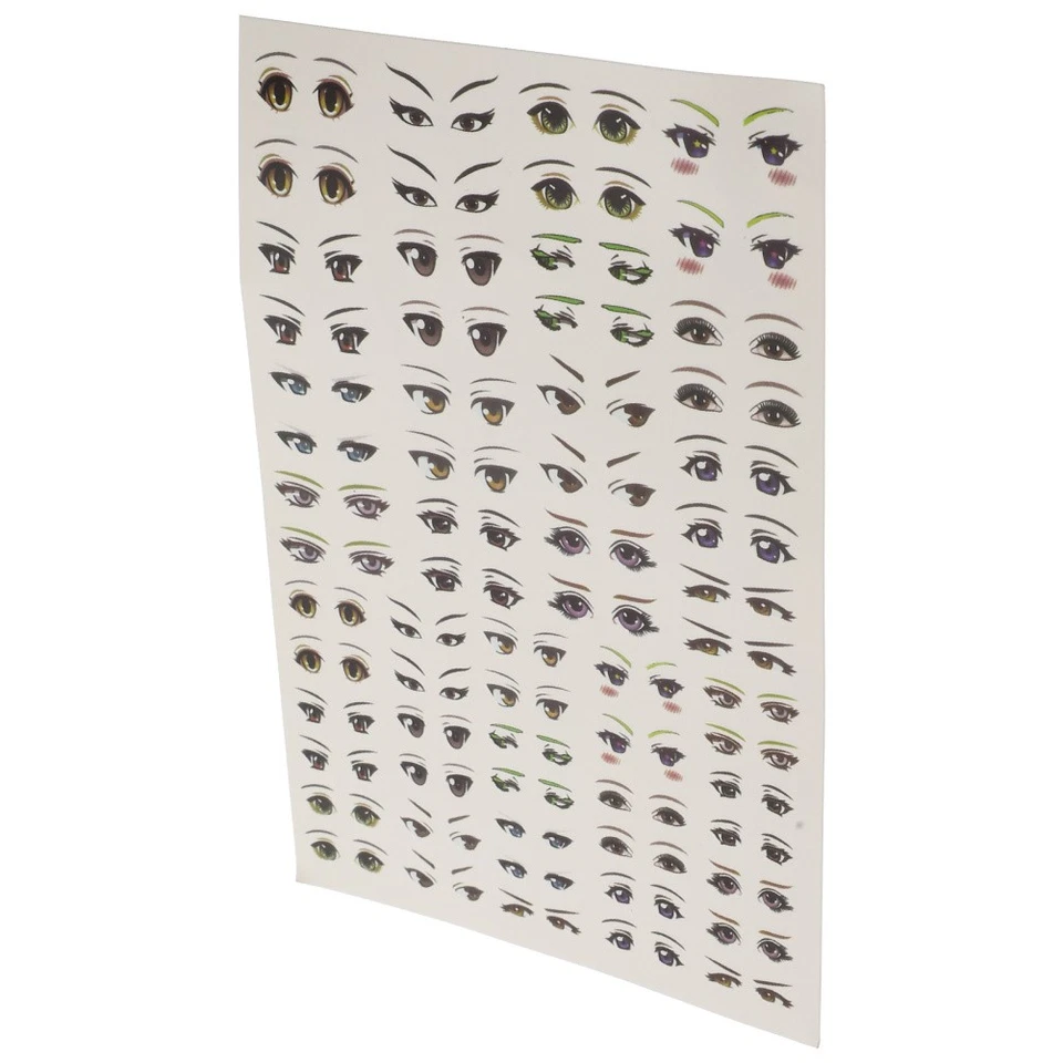 Eye Sticker Craft Eyes Self Adhesive Decals Face Stickers for Crafts - image 3 of 4