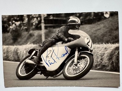 Phil Read - Motorrad  -  original Autogramm   - Größe   14 x 9 cm