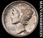 1934 Silver Mercury Dime - Scarce  High Grade  Lustrous  No Reserve  #M562 — photo 1