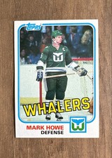 1981-82 Topps - Mark Howe #82E NM-MT+ 8.5 ~ Centered nice
