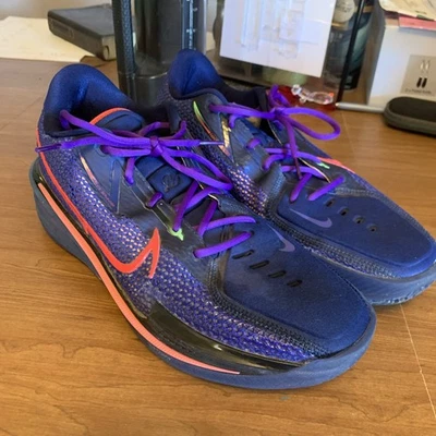 Nike Air Zoom GT Cut Blue Void Siren Red for Sale - Authenticity