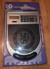 Chelsea FC - Executive Mouse Mat + Calculator - Mint Condition - Tested/Working