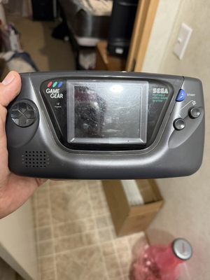 #ad #ad SEGA Game Gear Handheld System Black Parts Only $36.00