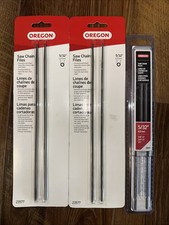 Oregon Chainsaw File  s 5/32" 4.0mm Chain Saw Sharpen 6 Total 