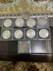 Lot Of 10 90% Silver Dollars (Peace).