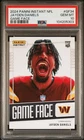 🔥 2024 PANINI INSTANT JAYDEN DANIELS #GF34 GAME FACE ROOKIE RC GEM MINT PSA 10
