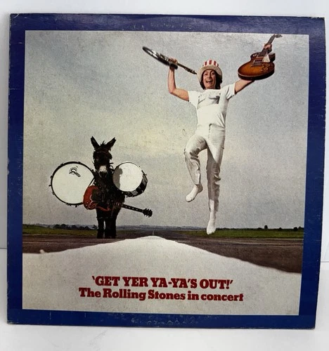 ROLLING STONES Get Yer Ya-Ya’s Out LP London NPS-5 1969 Live Concert Vinyl