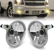 2Pcs Fog Lights Compatible With 2007-2014 Suburban/Tahoe/Avalanche/Camaro/Smoked