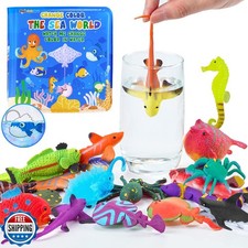 Color Changing Mold Free Bath Toys for Toddlers Kids, Color Change Sea Creatu