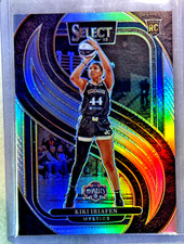 Kiki Iriafen RC 2025 Select WNBA Premier Level Silver Prizm Rookie Card-#102