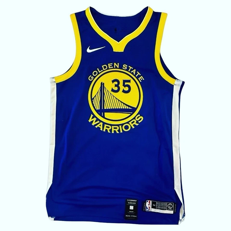 Kevin Durant Warriors Signed Autographed Nike Authentic Jersey - Image 2 of 2