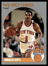 1990-91 Hoops Maurice Cheeks New York Knicks #202