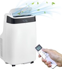 14,000 BTU Portable Air Conditioner Cooling, Fan & Dehumidifier Up to 750 Sq.Ft