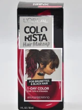 L'Oreal Colorista Hair Makeup 1 Day Color Wash Out RASPBERRY10