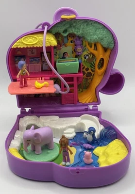 Polly Pocket GTN22 Elefantenabenteuer | Schatulle Puppen Mattel Elefant Kinder - Bild 1 von 4
