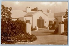 c1940's Residence Of Carry Cooper Brentwood California CA RPPC Photo Postcard