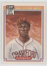 1987 Leaf Candy City Team James Cool Papa Bell Cool Papa Bell #H12 HOF 9bq