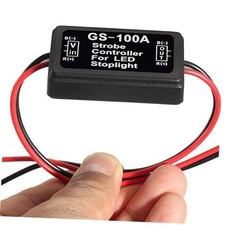2V-24V Flash Strobe Controller Flasher Module for 3rd LED Brake Lamp Tail 1
