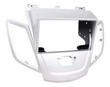 Mascherina Radio 2-DIN per Ford Fiesta dal 2008 Argento