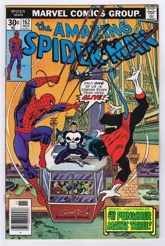 Amazing Spider-Man #162 FN Signed w/COA Gerry Conway 1976 Marvel Comics