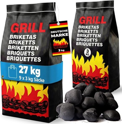 Quick Lighting Charcoal Briquettes for Outdoor BBQ Grilling