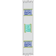 HUBERT Tamper Evident Packaging Tape for Food Containers Transparent Clear