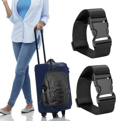Luggage Bag Bungee Strap Adjustable Carry On Bag Holder, 1pc/2pcs/4pcs