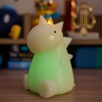 Luminara Flameless Dinosaur Figural Color 5.7'' x 6.7'', Changing