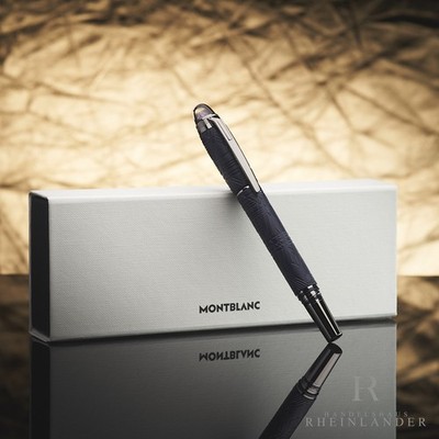 Montblanc Starwalker Spaceblue Resin Rollerball Fineliner ID 130212