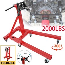 2000 LBS Folding Engine Stand 900KG Vehicle Engine Block Stand 360 Degree Head