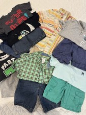Hurley Carter's Nautica Boys Summer Outfit Sets Lot Boys 4T Spring Mix Match EUC